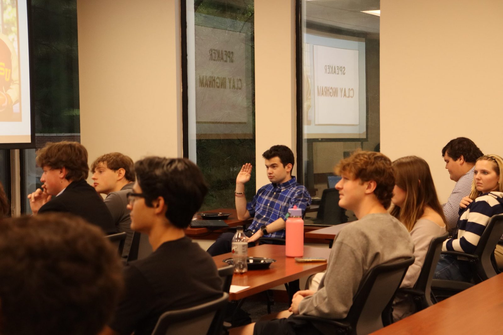Members at a College Republicans at FSU general body meeting