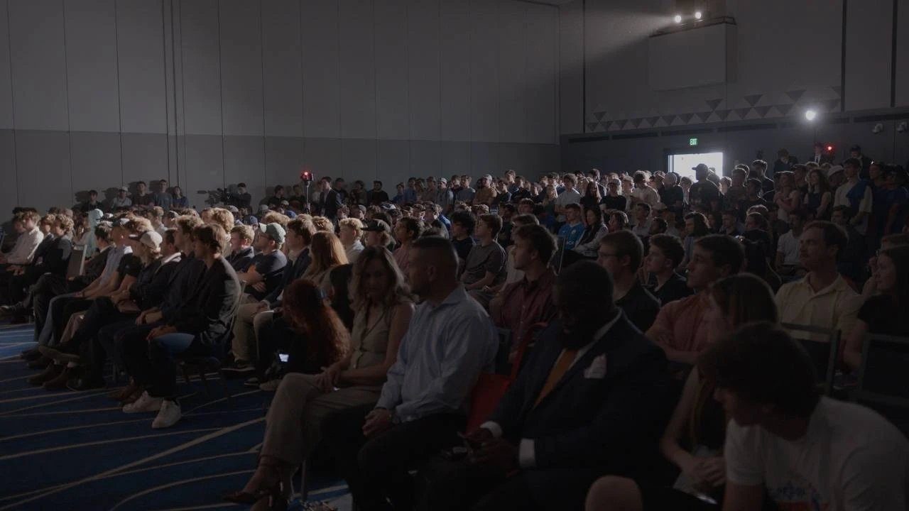 UF College Republicans event audience