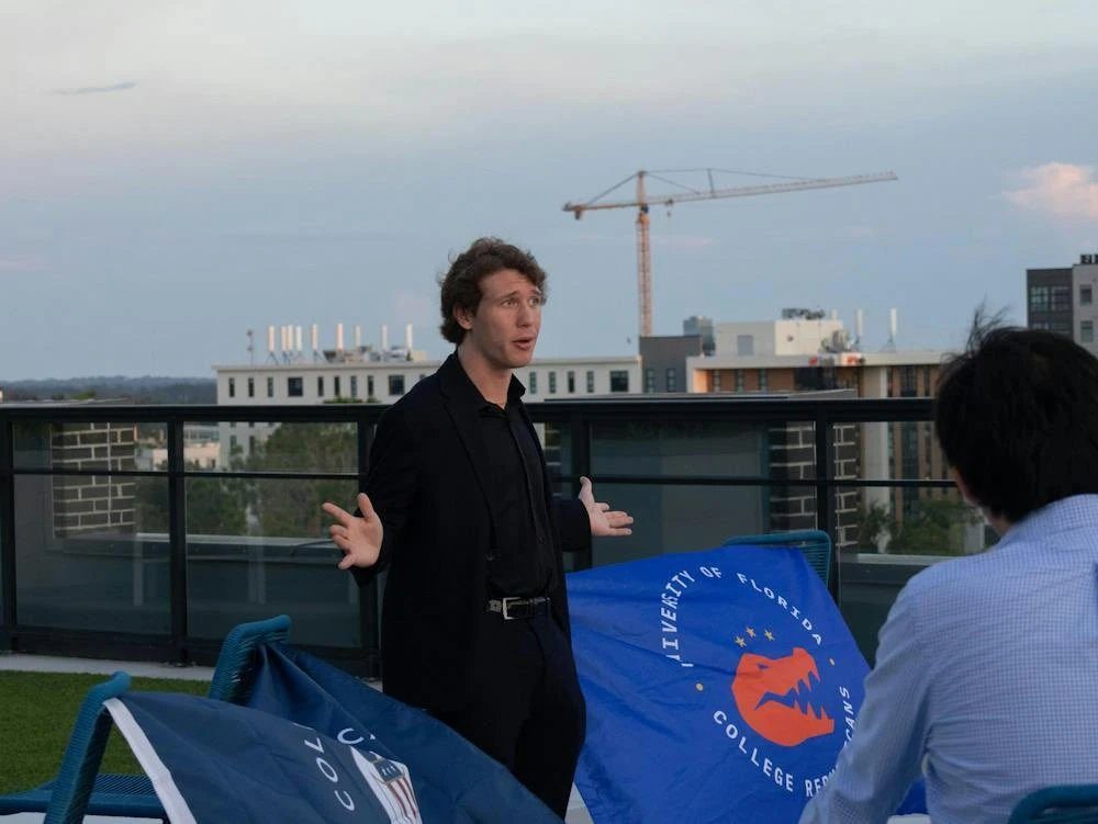 UF College Republicans rooftop meeting